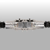 Nutzfahrzeug 5t Starrachse mit integriertem zwei Elektromotoren Typ PULS "CoAx-Twin-Drive"