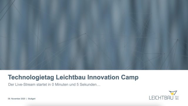 Read more about the article Technologietag Leichtbau Innovation Camp
